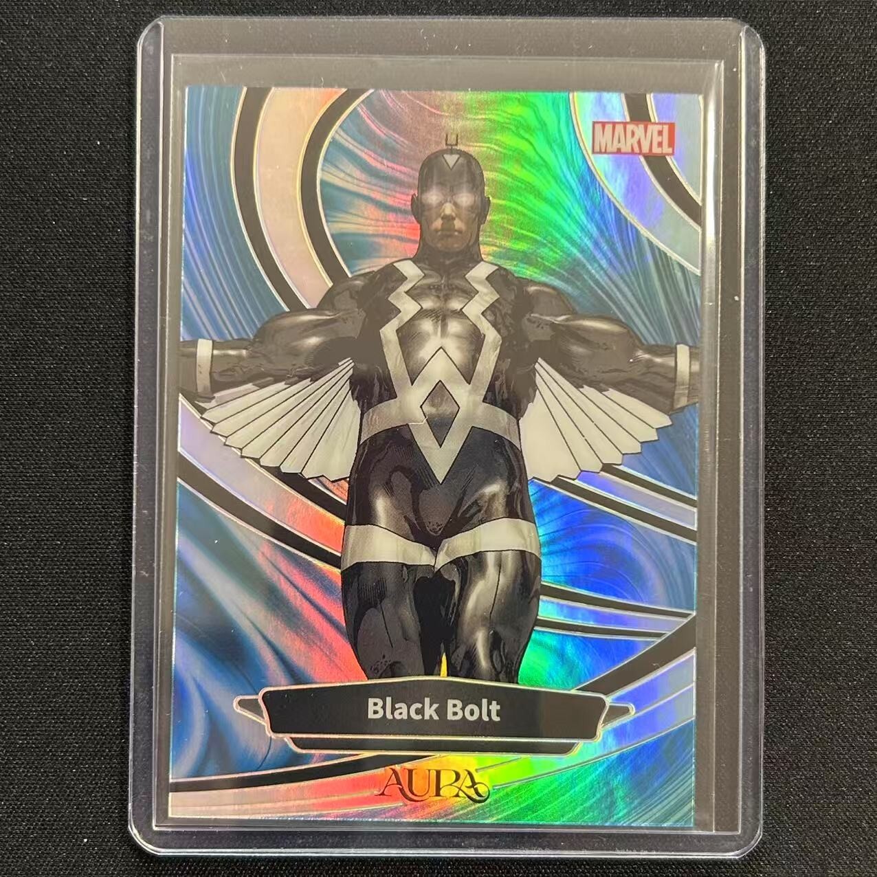 💎2025 KAKAWOW AURA MARVEL CYAN /145 BLACK BOLT