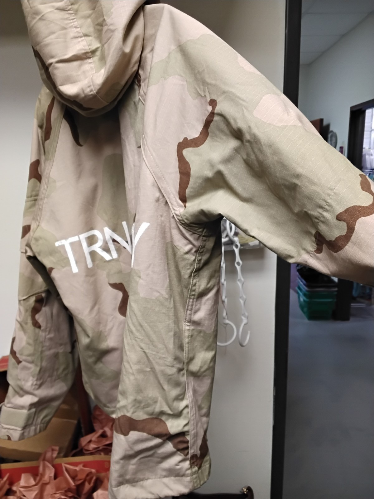 Genuine U.S Military Issue JSLIST Protective Overgarment Coat (DCU) Camo Used