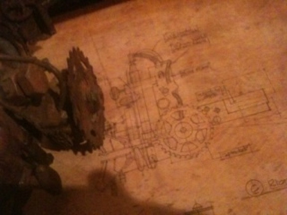 SAW Movie Prop – Reverse Bear Trap [ blueprint ] Very Limited And Rare Buy
