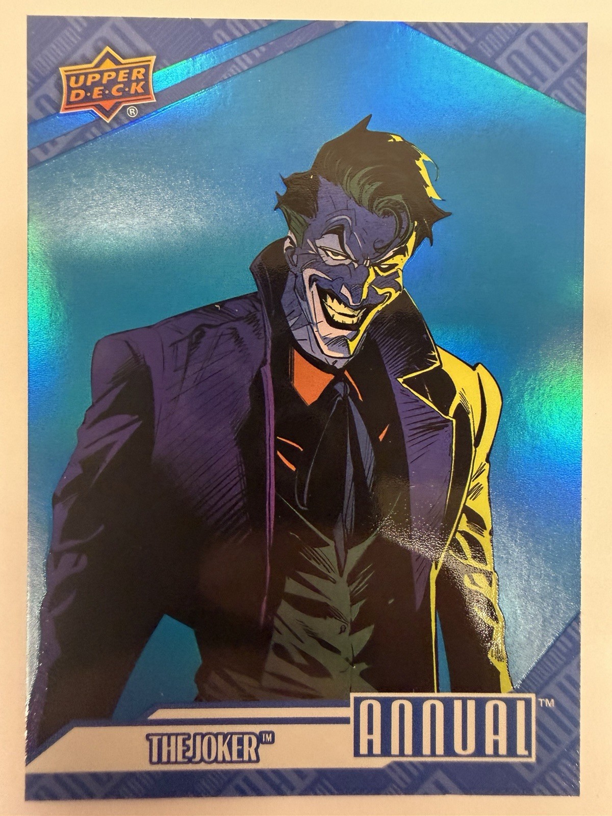 Upper Deck 2024-25 DC Annual Blue #59 The Joker
