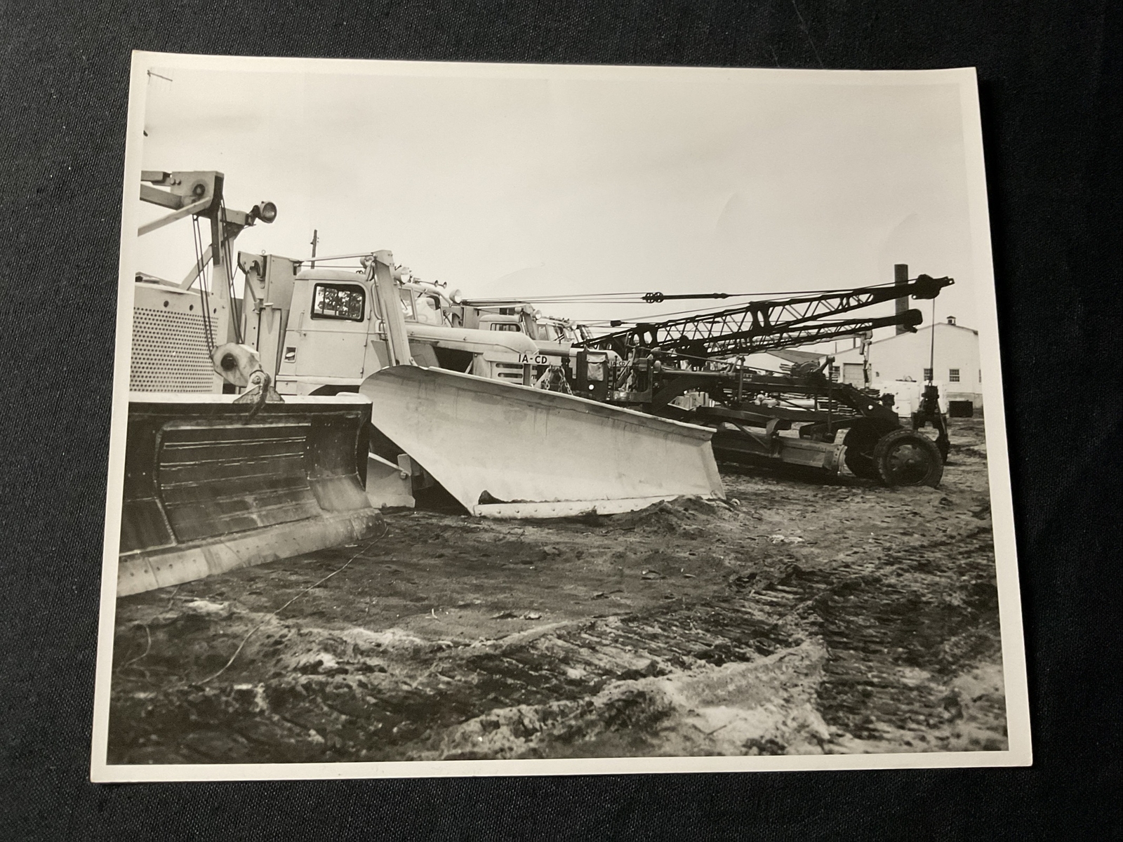 Original WWII CE-USAR 419th Engineer Brigade Equipment Signal Corps Photo