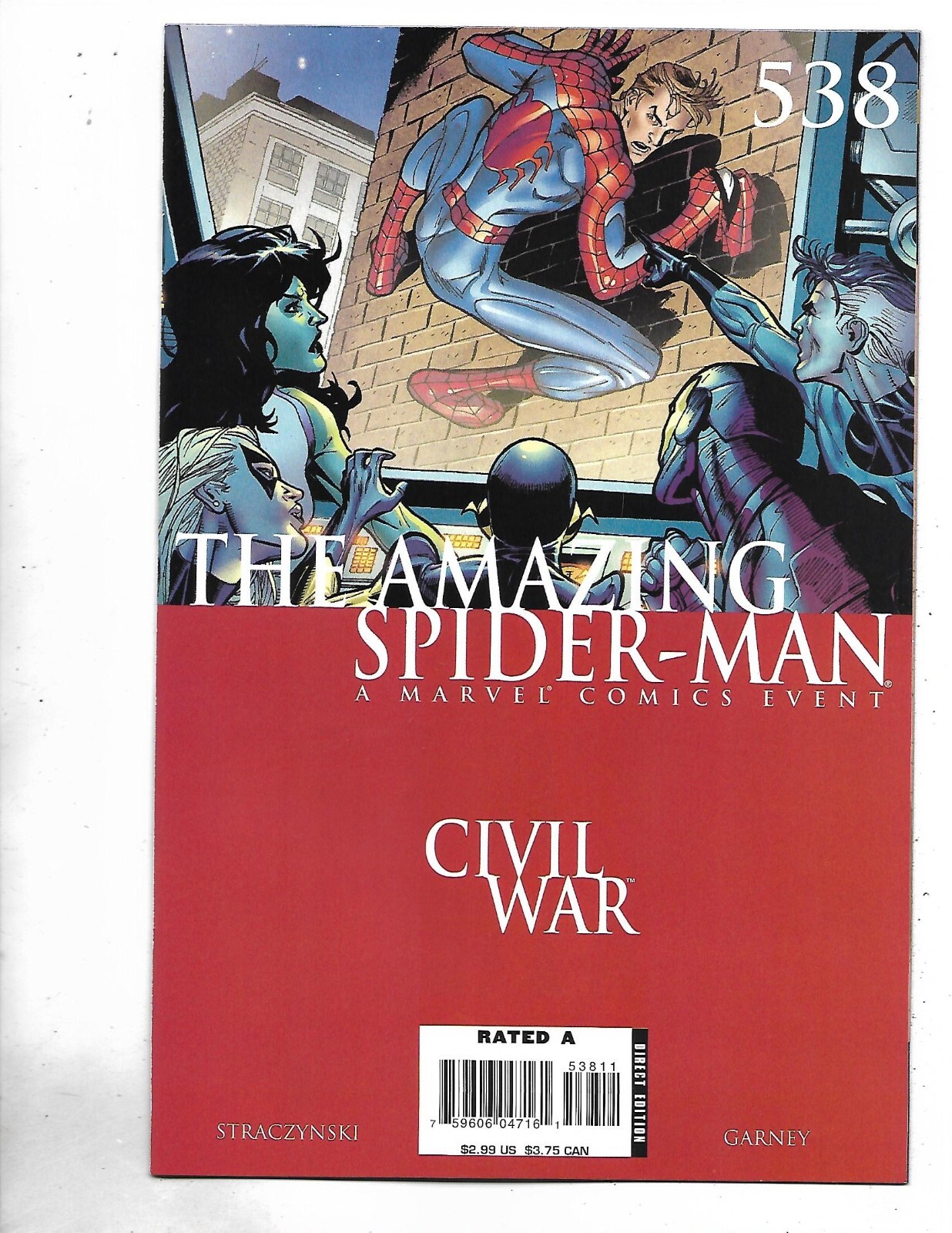 Amazing Spider-Man #538, 2007, 9.8, NEAR MINT/MINT, Stan Lee era classic