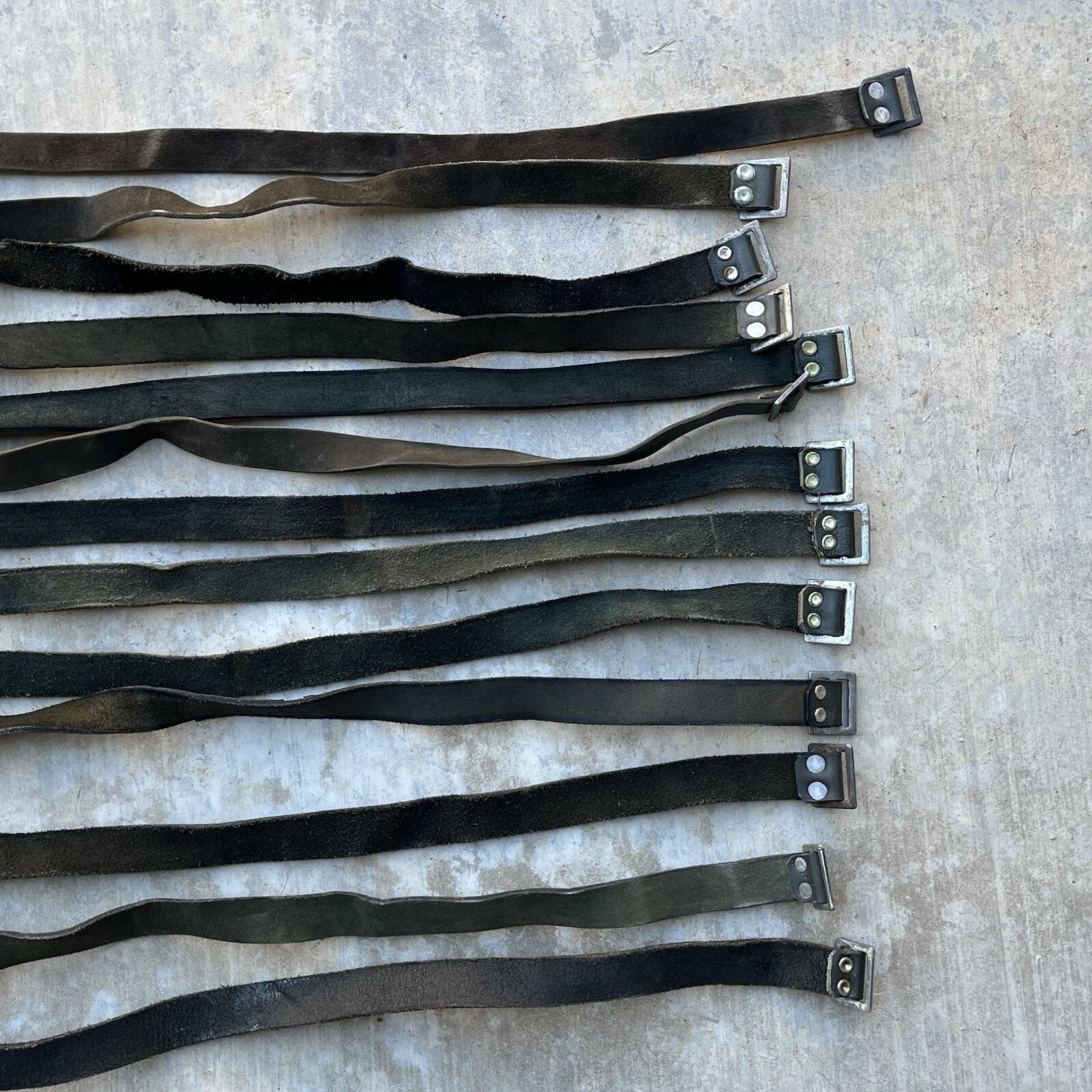 One (1) Issued WWII Finnish M91 M39 Original Leather Mosin Nagant Rifle Sling