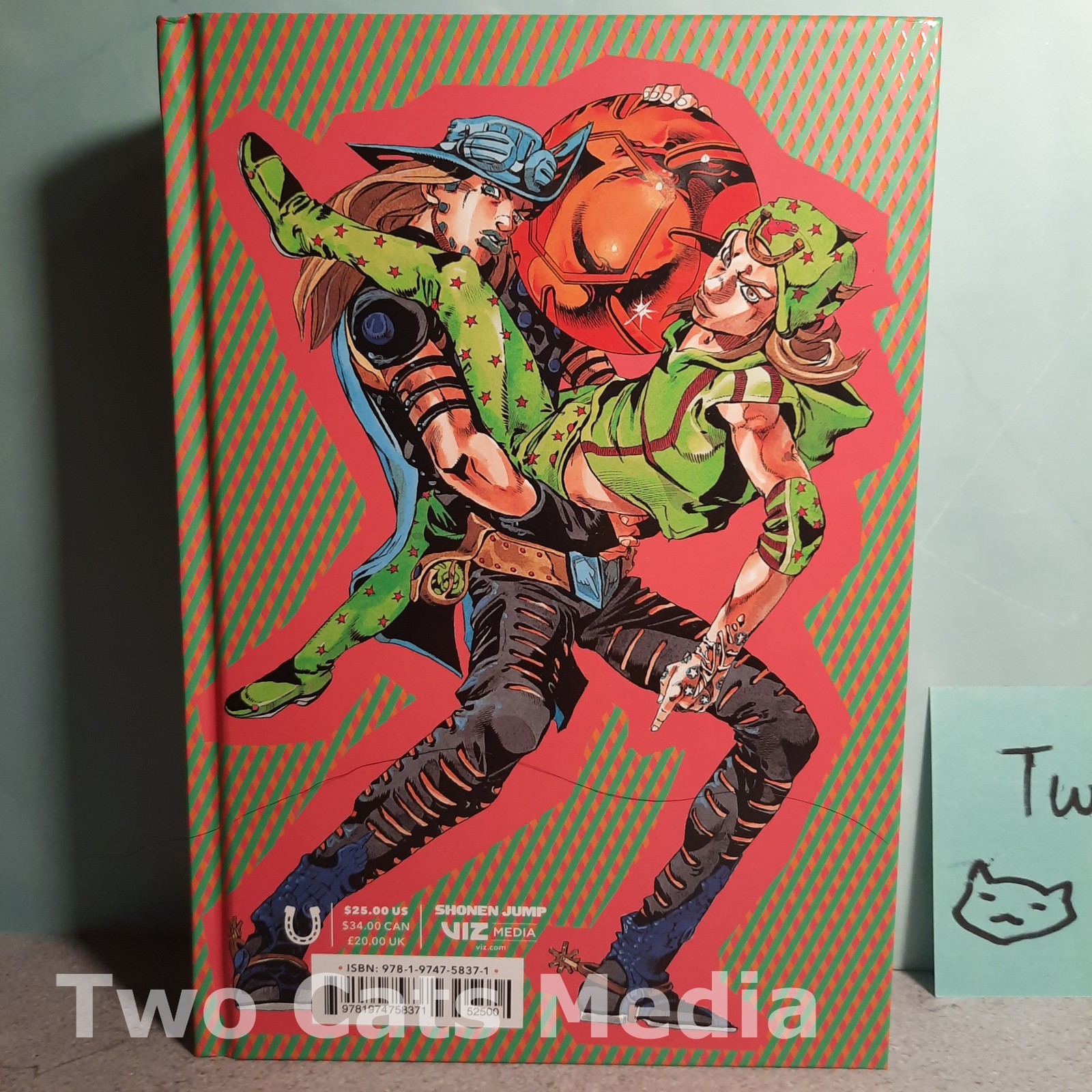 📚Jojo’s Bizzare Adventure Part 7 Steel Ball Run Vol. 1-7 English Manga