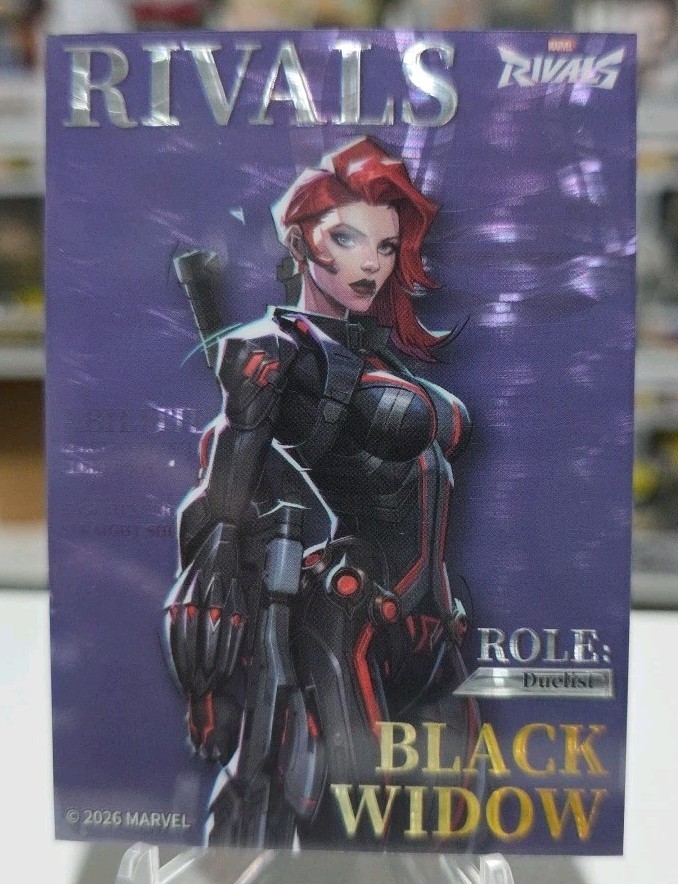 2026 Cardfun Marvel Rivals Eternal Glory Black Widow #MR-Z-07 Hero Debut
