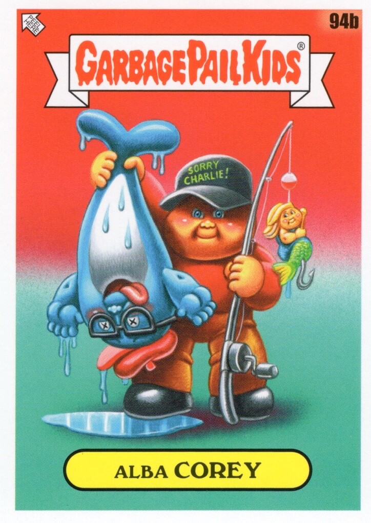 2021 GARBAGE PAIL KIDS GPK FOOD FIGHT BASE ALBA COREY 94b NM