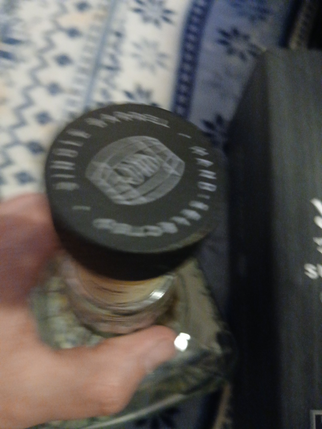 RARE UNRINCED JACK DANIEL’S EMPTY BOTTLE GREENVILLE SWAMP RABBITS ENGRAVED LOOK