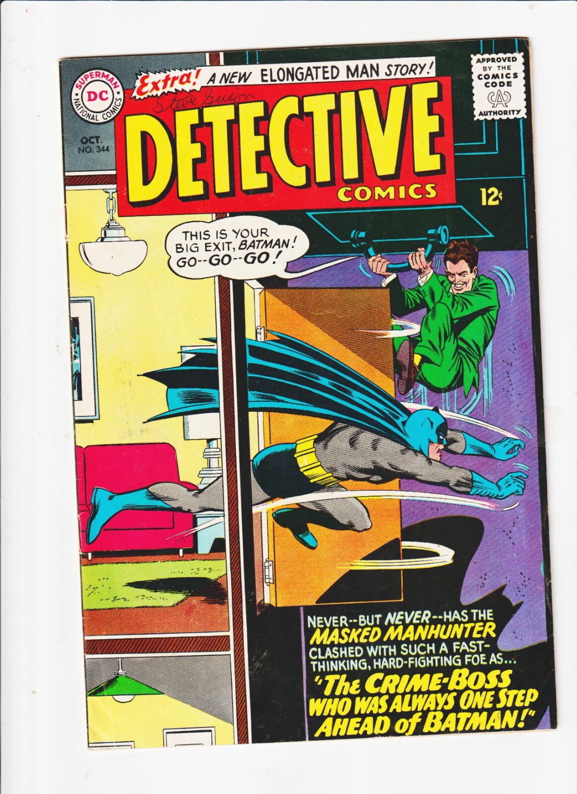 Detective #364 Batman DC COMIC/ INFANTINO CVR CRIME BOSS