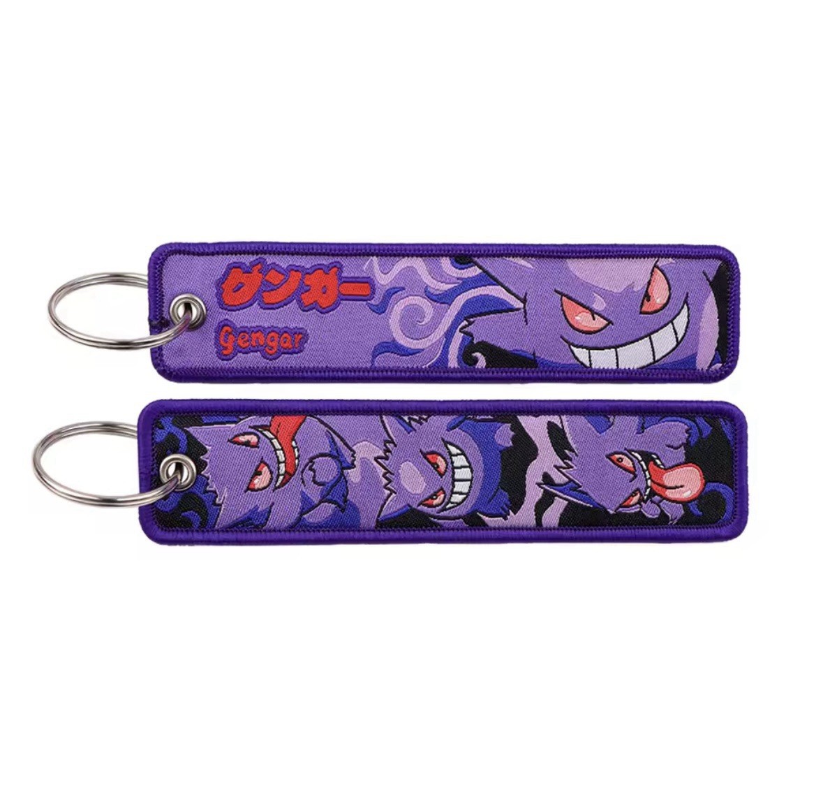Gengar Ghost Type Pokemon Anime Key Jet Tag Keychain Lanyard