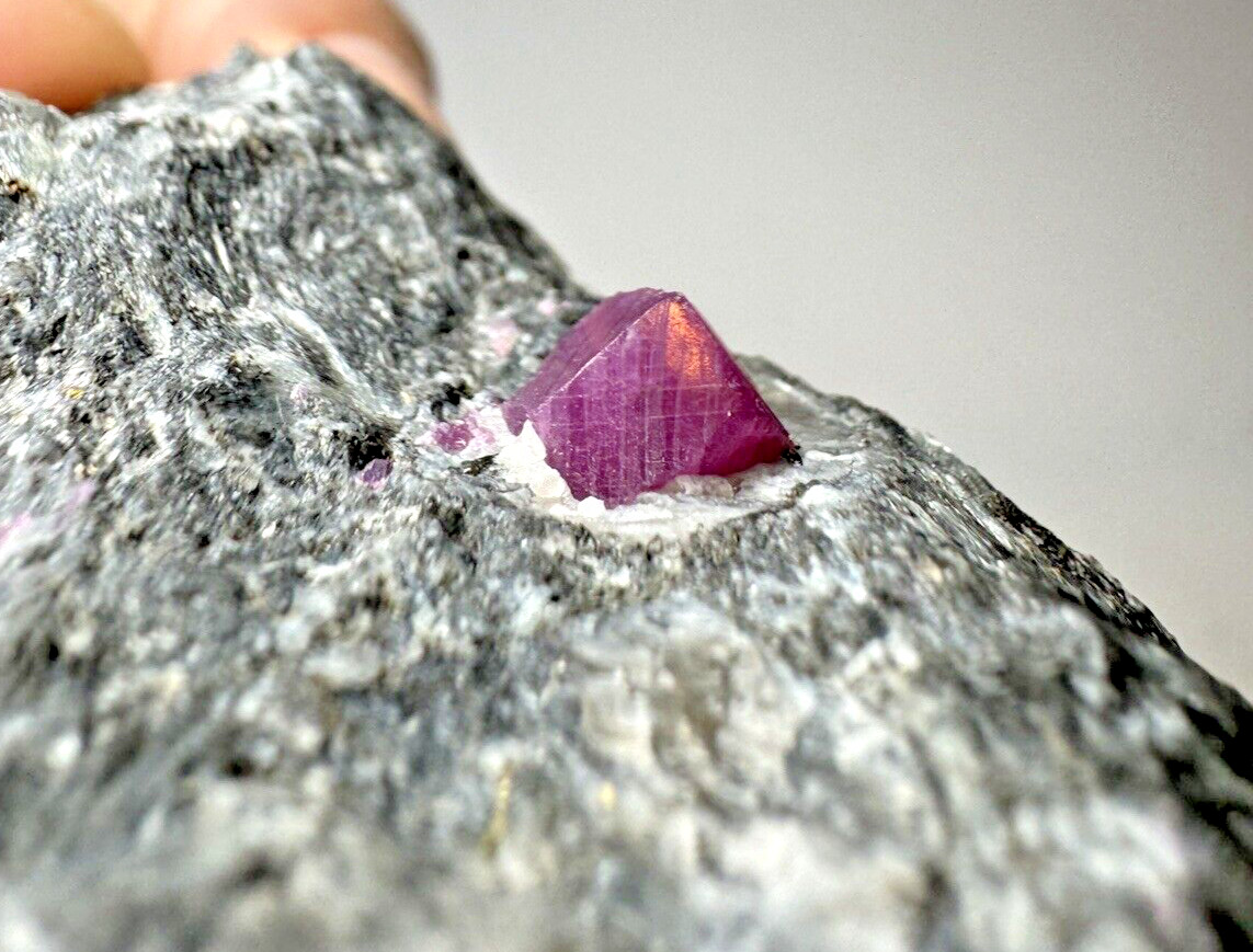 Ruby Rough on Matrix – Russia Mineral Specimen