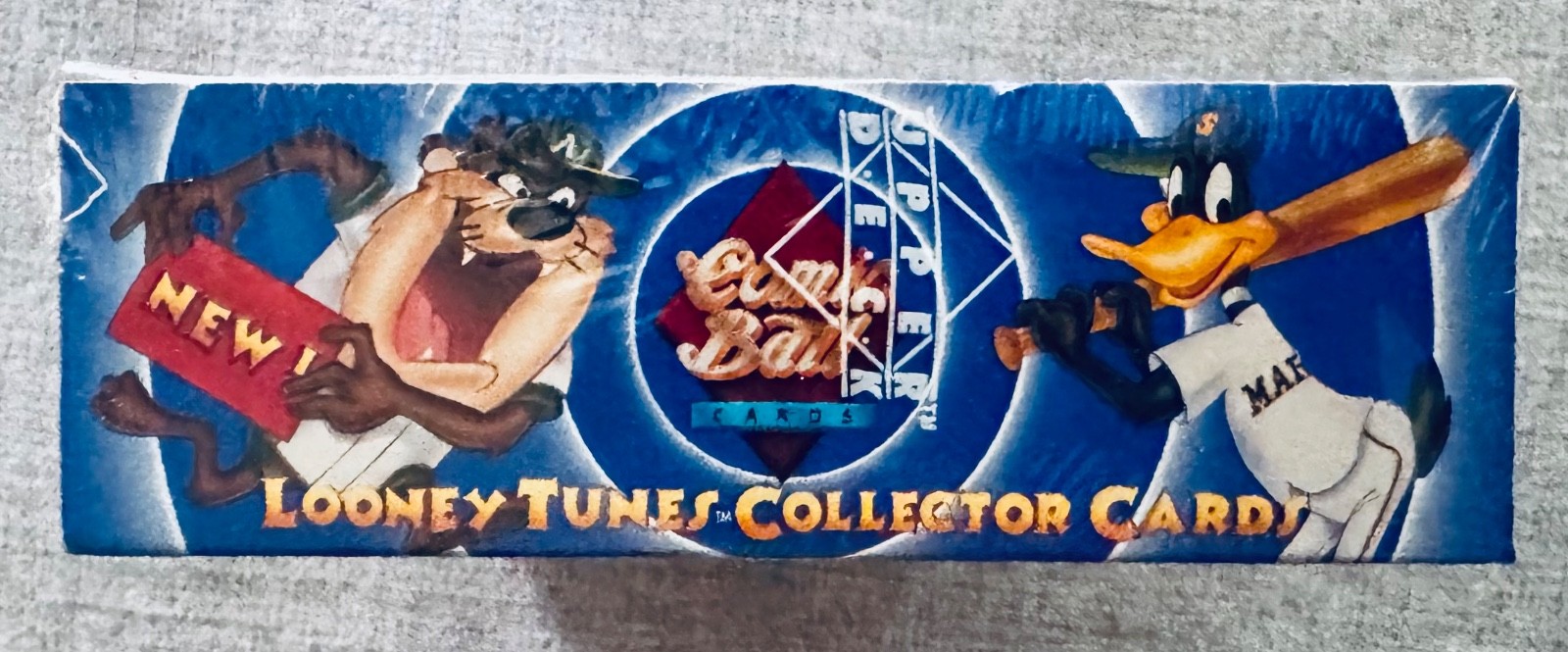 1990 Upper Deck Looney Tunes Comic Ball 1 Baseball 36 Packs Box – New Sealed