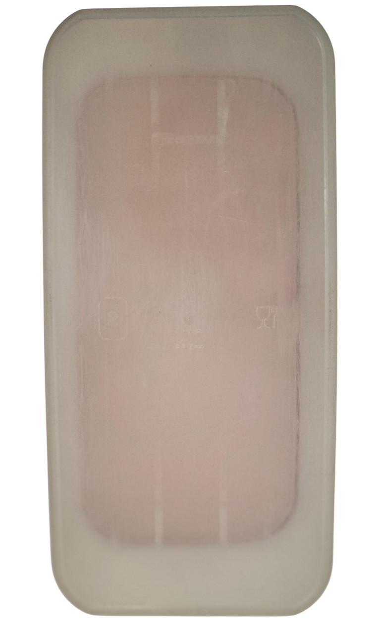 Tupperware Modular Mate Rectangle #2 Storage Container 2 Pc. Set Pink Lid 25 Cup
