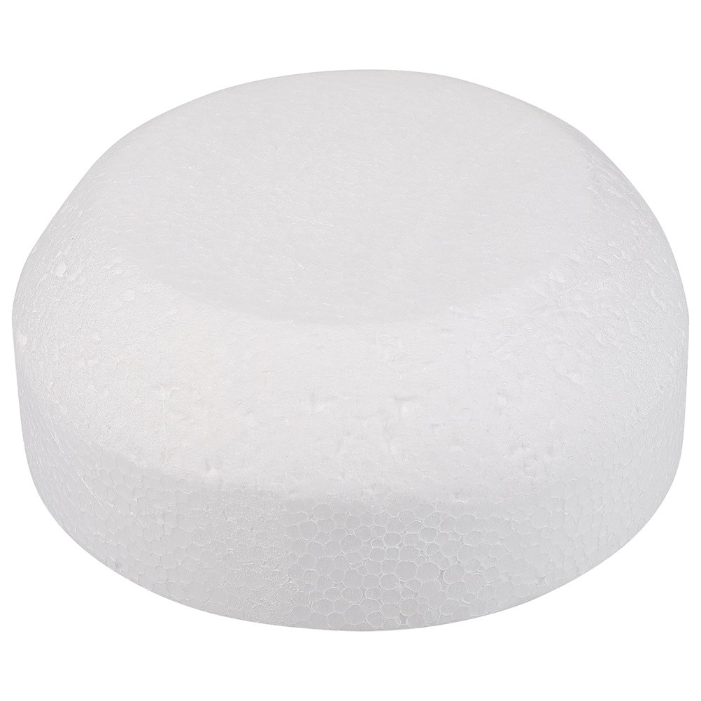 1Pcs Reusable White Foam Cake Model Mold for Birthday Party Favors and DIY Fun