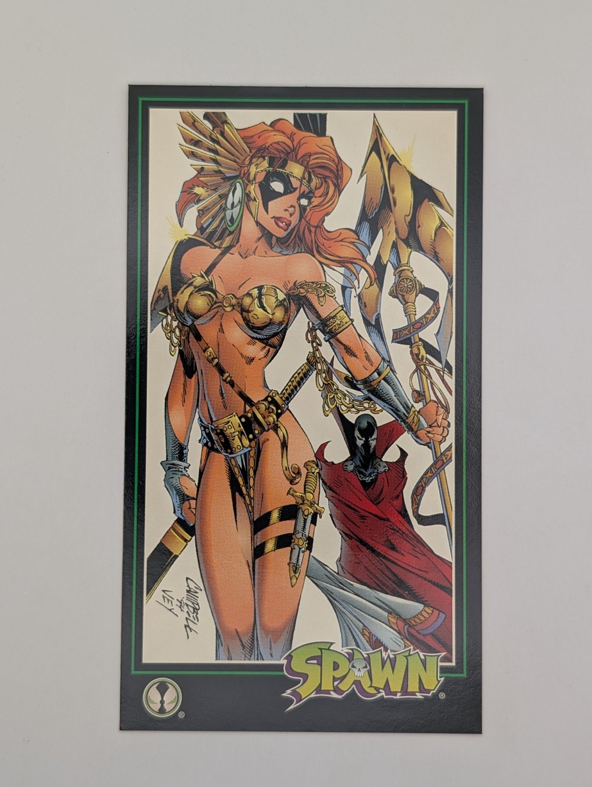 1995 Wildstorm Spawn #54 Angela – “Spawn vs. Angela”