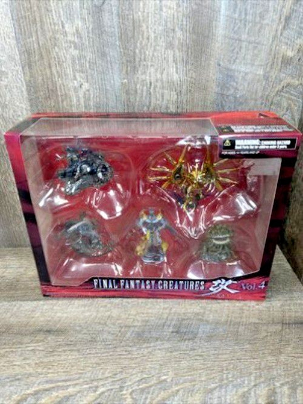Final Fantasy Creatures Kai vol 4 Exdeath Bahamut King Behemoth Square Enix