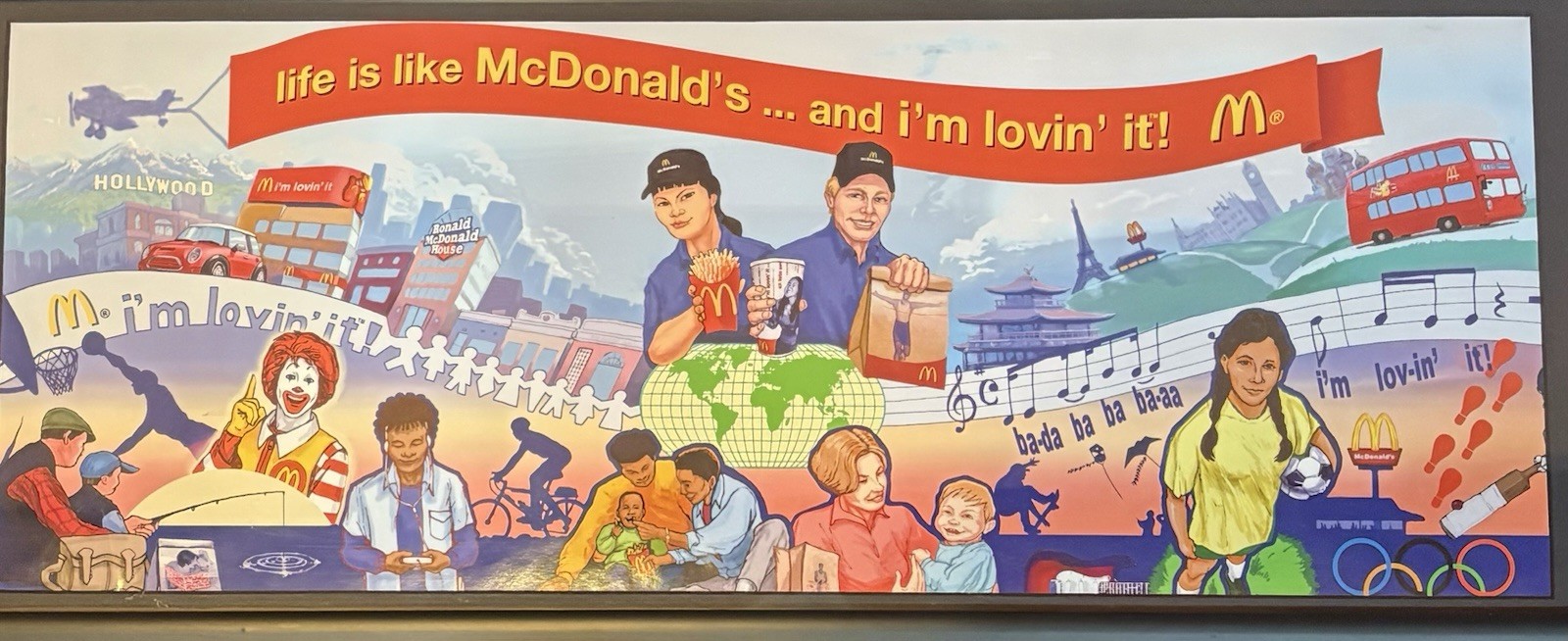 Bundle Rare Mcdonald’s Posters (2)