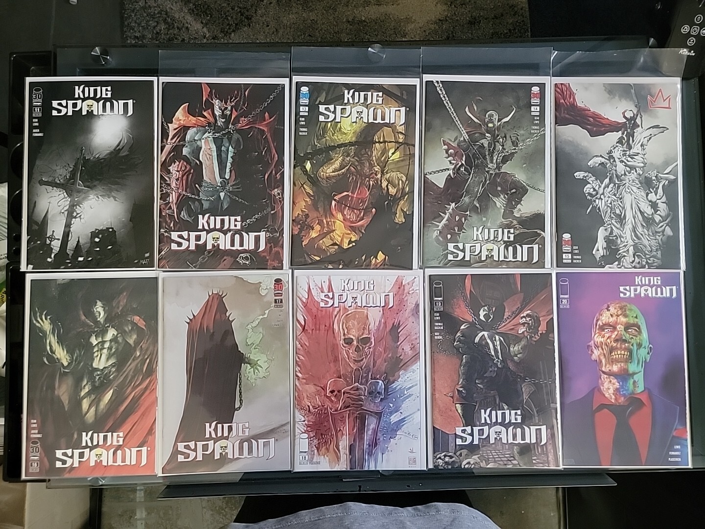 KING SPAWN #11, 12, 13, 14, 15, 16, 17, 18, 19, & 20 NM 11-20 SET A COVERS 2022