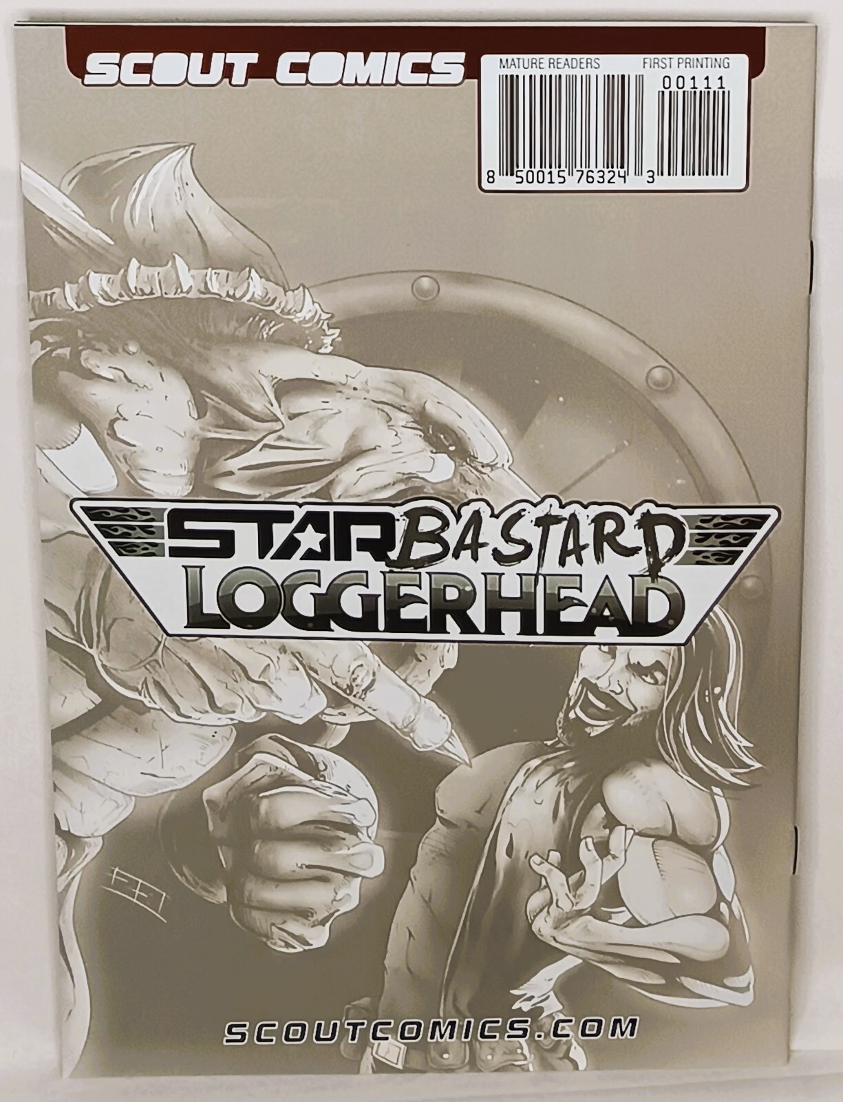 STAR BASTARD LOGGERHEAD #1 | Bryan Silverbax | Scout Comics