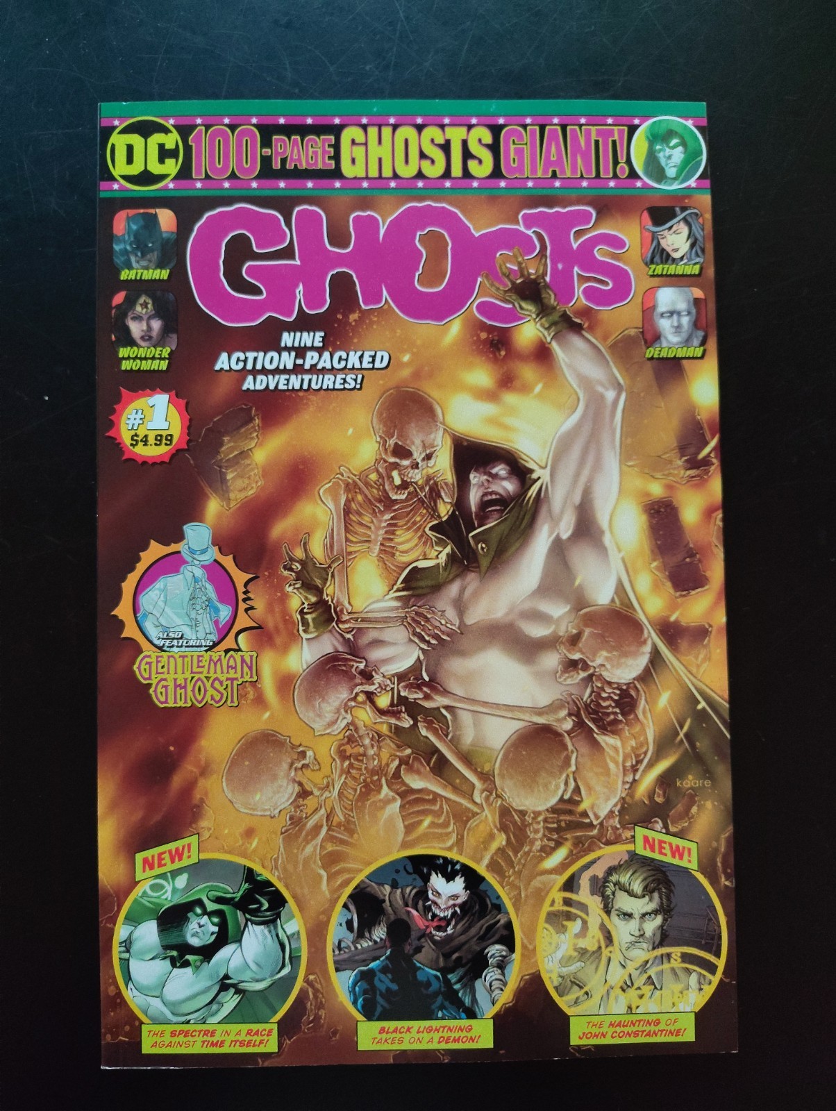 Ghosts Giant #1 2019 NM Deadman The Spectre Batman Black Lightning 100 pages (2)
