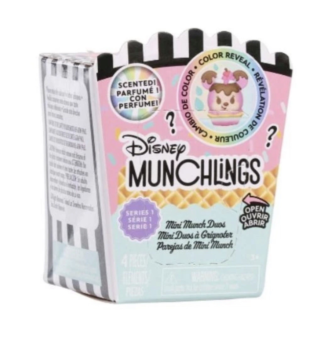Disney Munchlings Mini Munch Duos Series 1 Mystery Box 7 Packs Counter Display