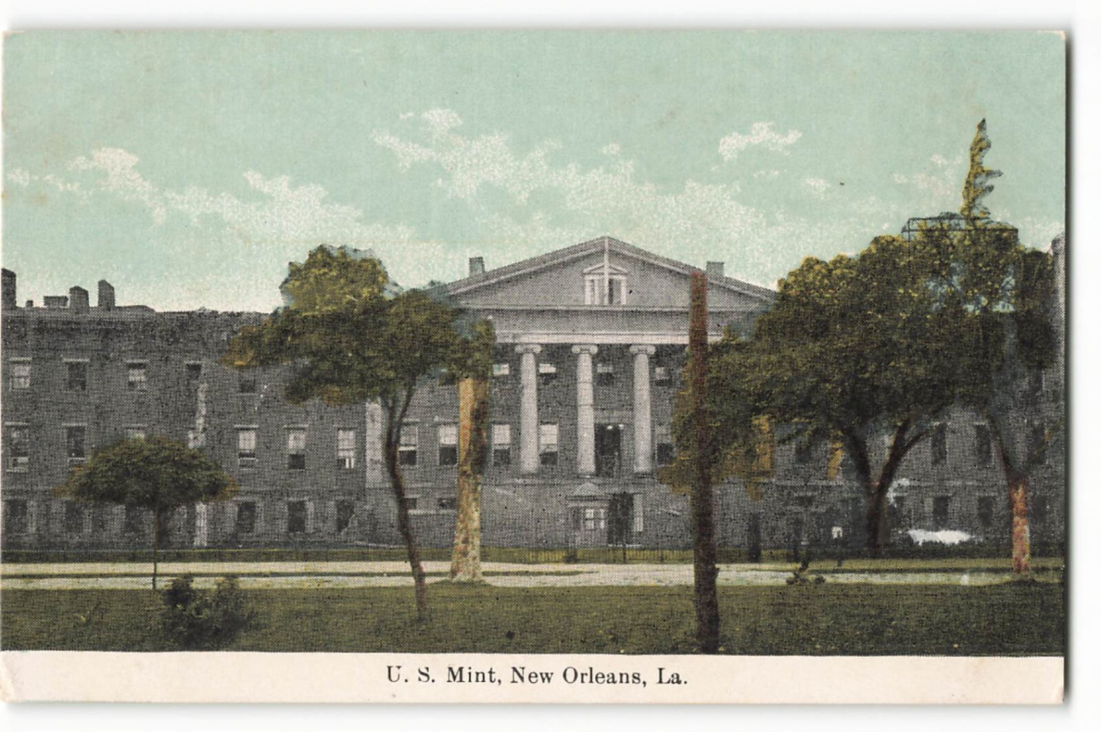 U.S. Mint, New Orleans, LA VTG Postcard SK1.