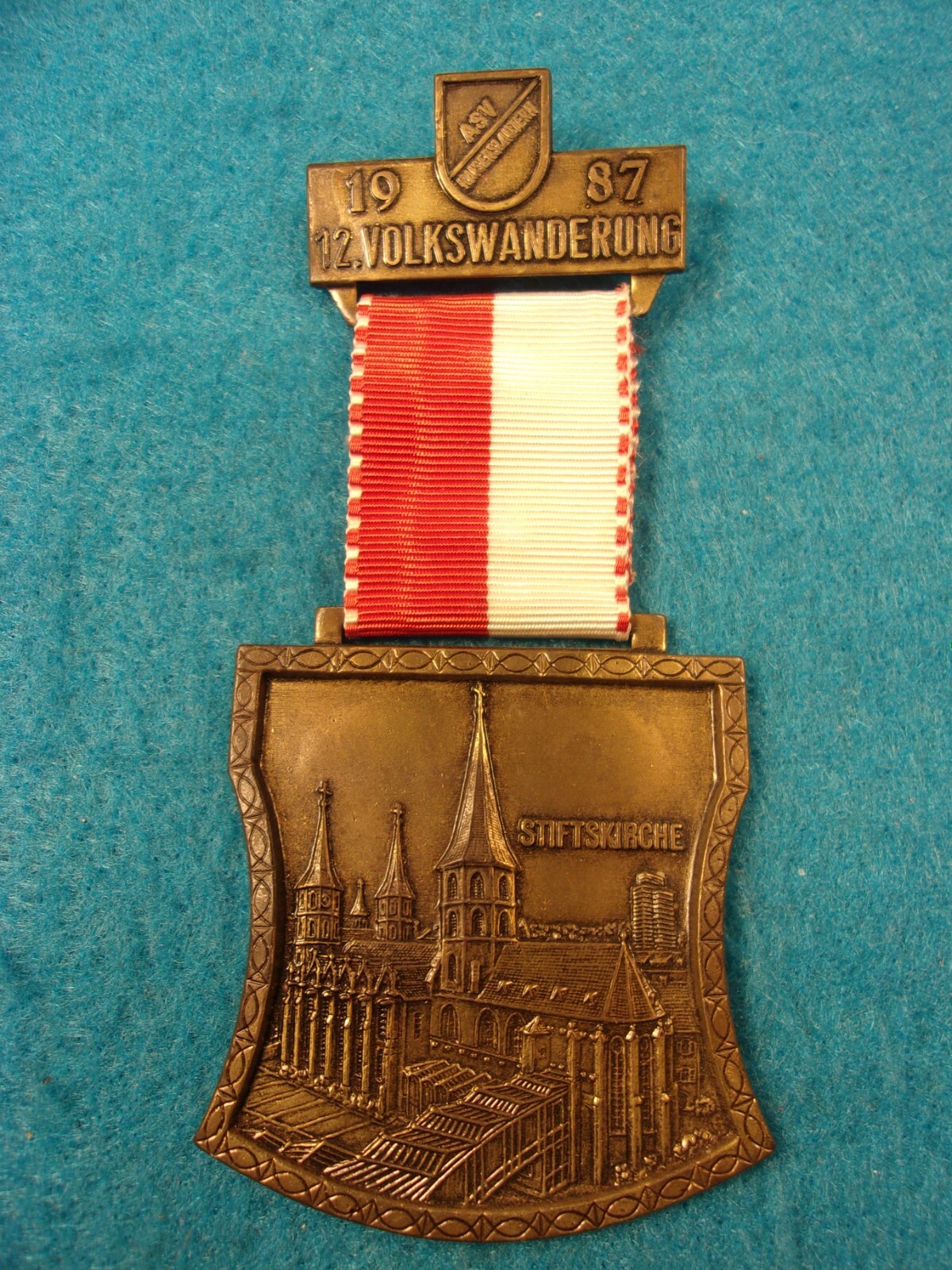 #59 of 115, VTG GERMAN WALKING MEDAL: 1987 12. VOLKSWANDERUNG ASV KAISERSLAUTERN
