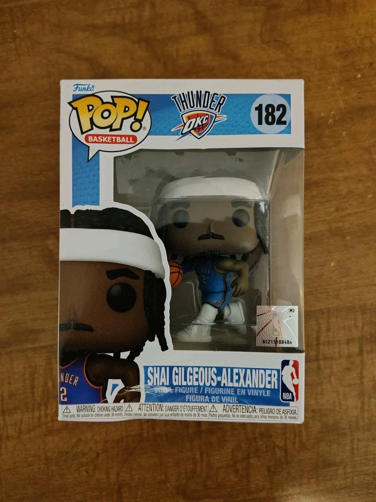 Funko Pop! Vinyl: Shai Gilgeous-Alexander #182