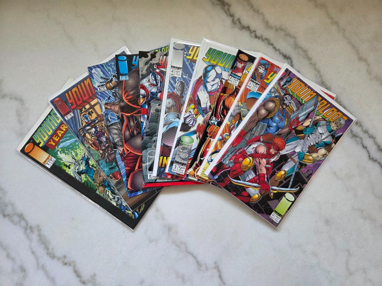 $1 Each!! Youngblood Comics Lot of 10 Image 1992