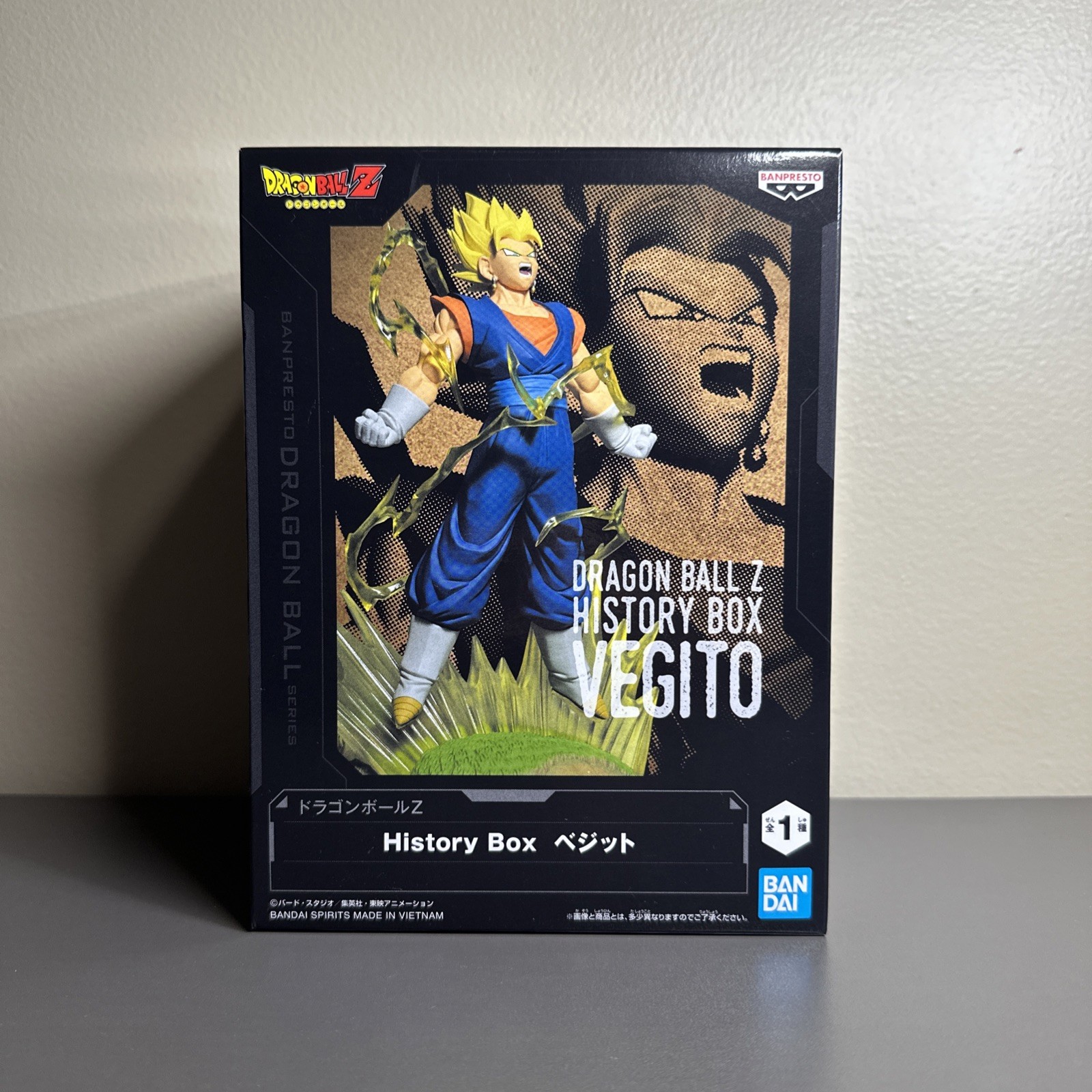 Dragon Ball Z History Box VEGITO Banpresto Prize Figure US SELLER