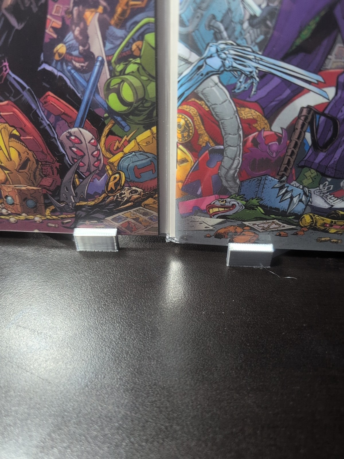 MARVEL / DC: DEADPOOL / BATMAN #1 PATRICK GLEASON EXCLUSIVE VARIANTS 2 PACK SET