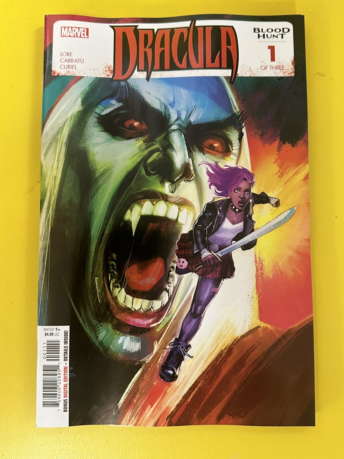 Dracula Blood Hunt #1 Reis Main Cvr (Marvel, 2024) NM Bagged & Boarded 🐶