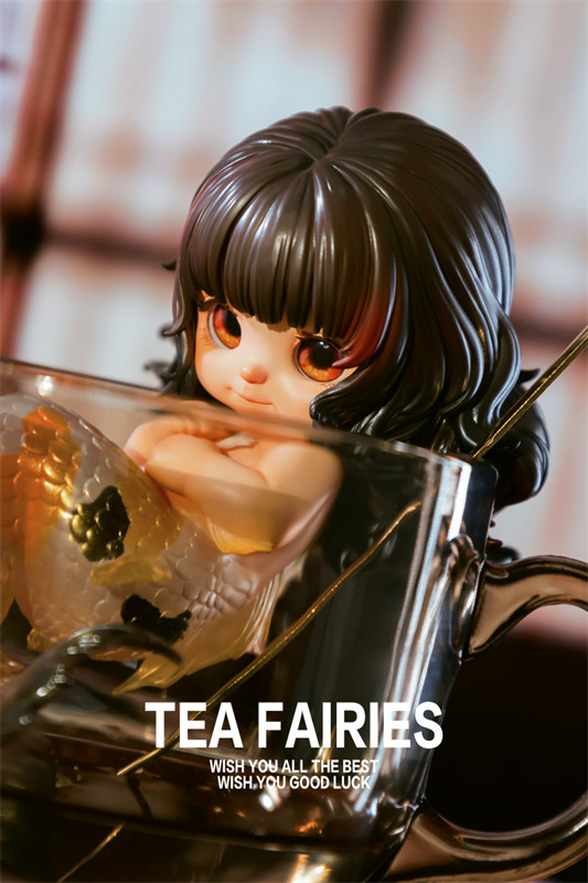 WeArtDoing Tea Fairies Black Version Limited Collectibles Fashion Model Statue