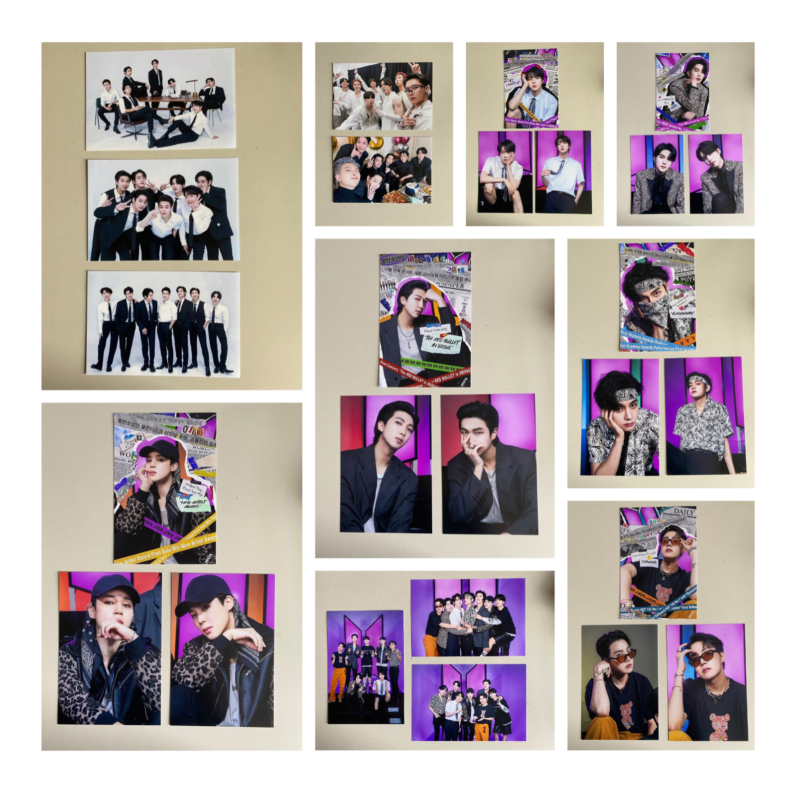 Unbranded Selfmade 4″x6″ Printed Photos BTS 2022 Festa Series