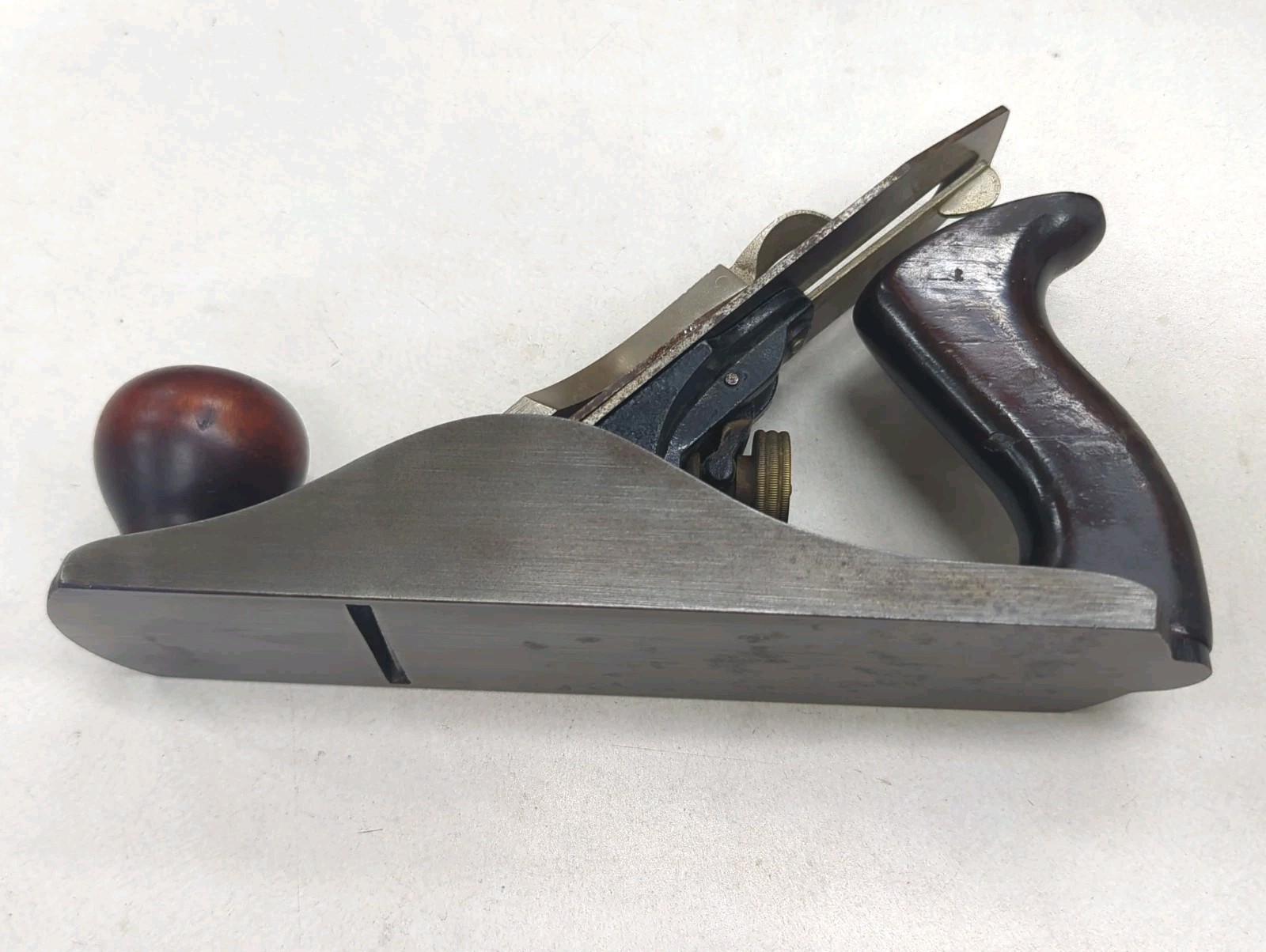 Stanley Bailey No. 4 Type 12 Smooth Bottom Wood Plane USA