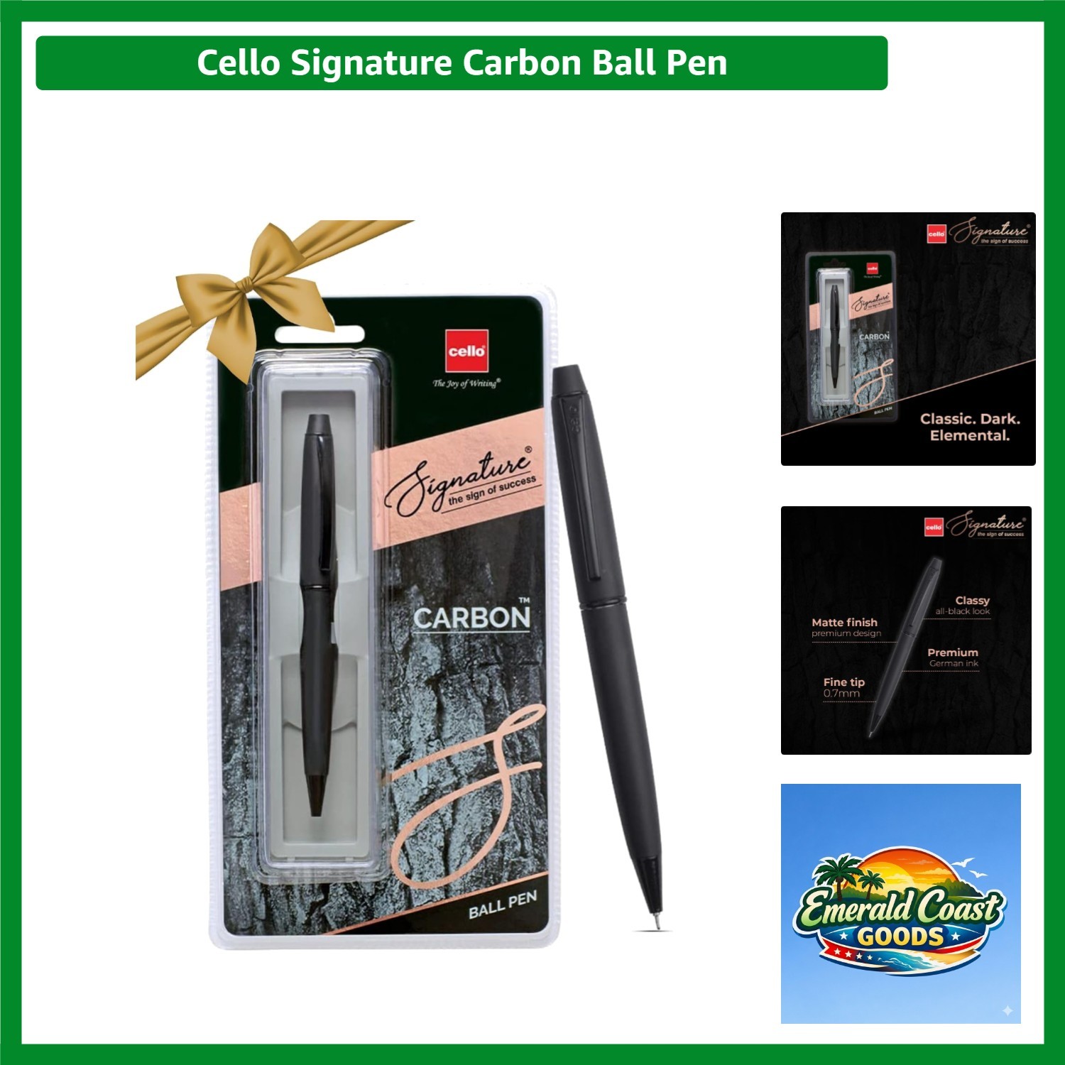 Signature Carbon Ball Pen