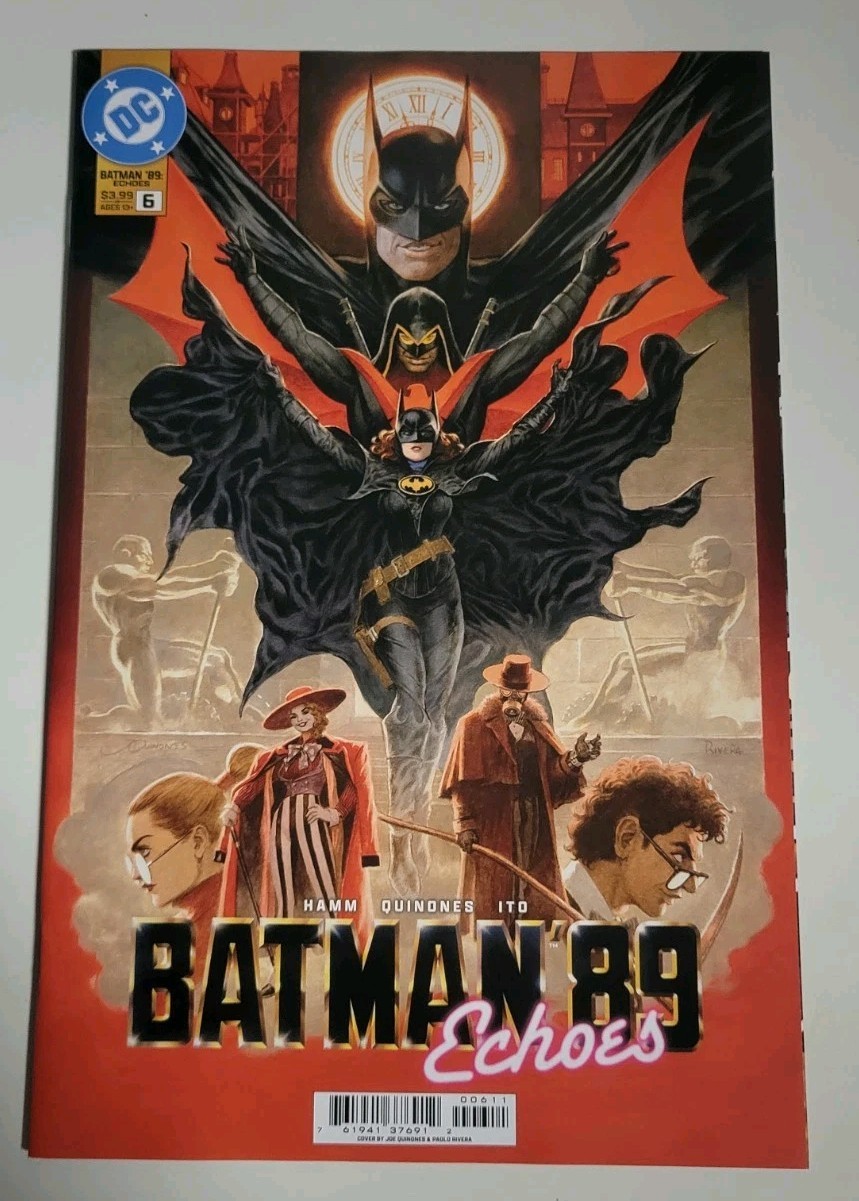 BATMAN 89 ECHOES #6 (OF 6) 09/2025 NM-/VF+ CVR A QUINONES & RIVERA DC COMICS