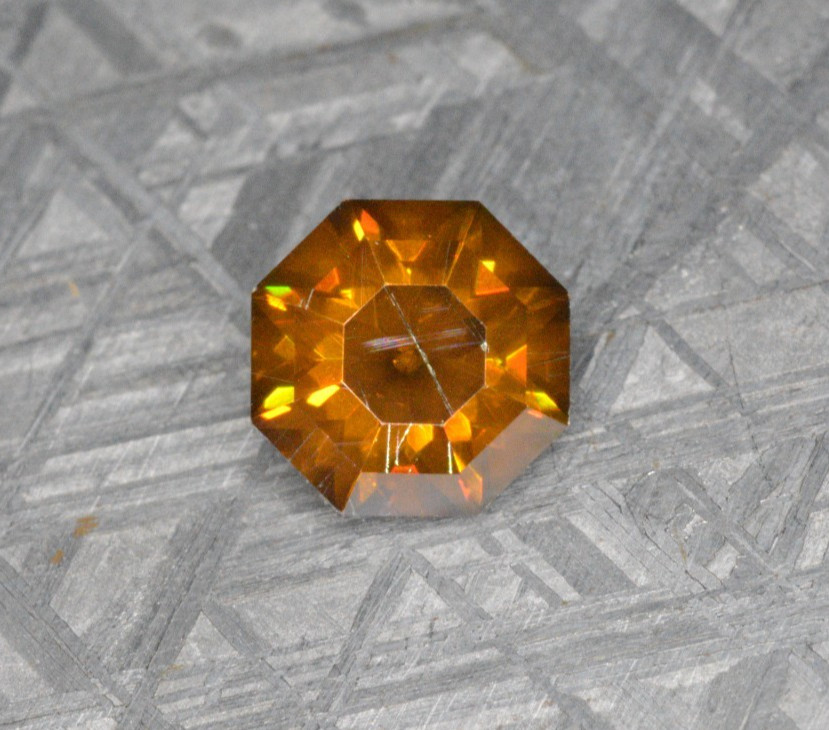 Sphalerite, Gemstone, Bog Mine, Utah, 2.68 CT