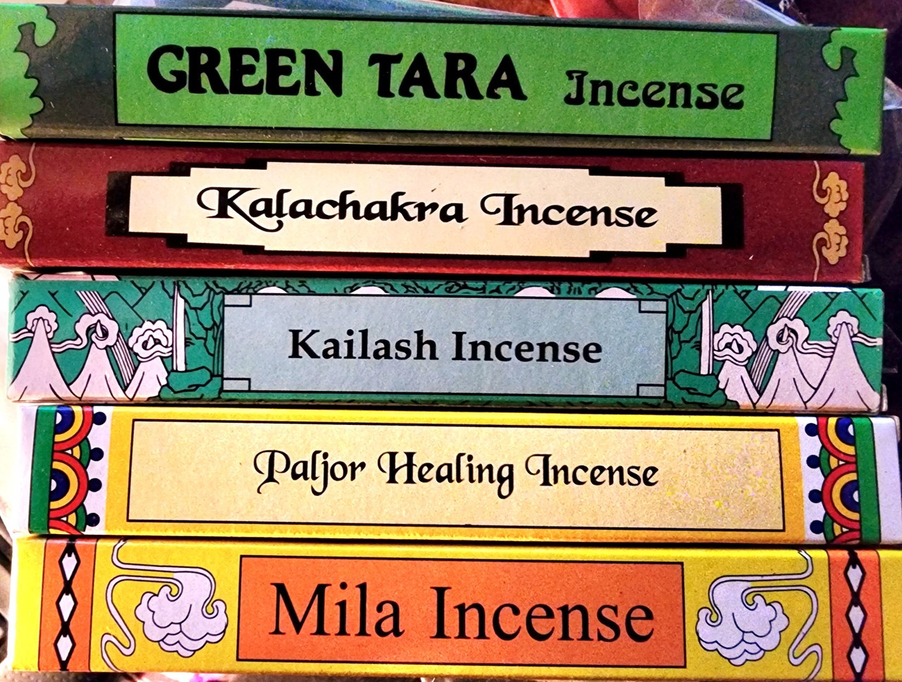 Green Tara Tibetan Incense Gift Pack, Chandra Devi, handmade, fair trade