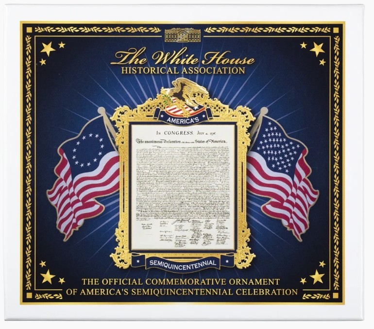 Official 2026 White House Christmas Ornament – 250th Year Commemorative Ornament
