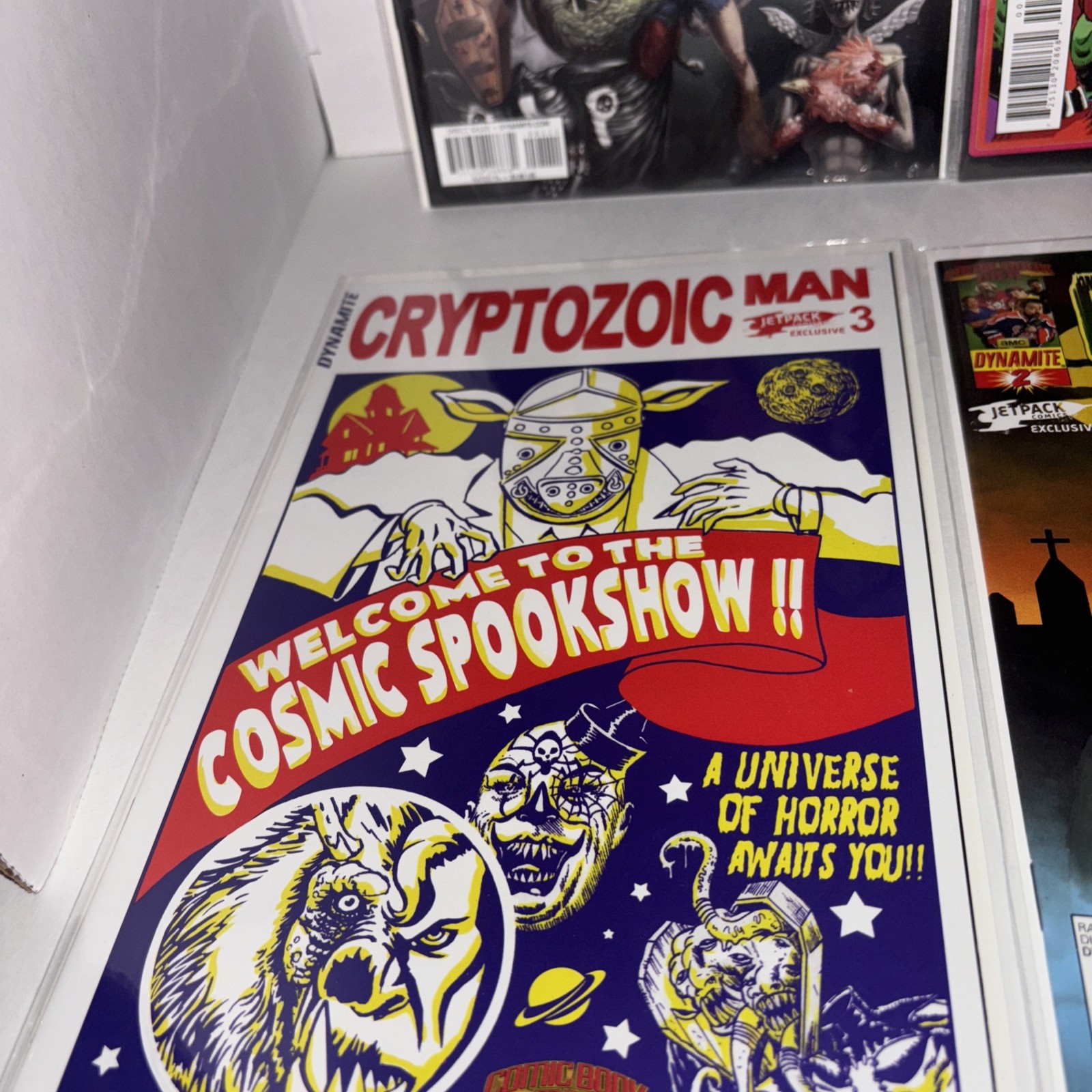 Cryptozoic Man #1–4 Complete Set 2013 Dynamite Comic Book Men Horror