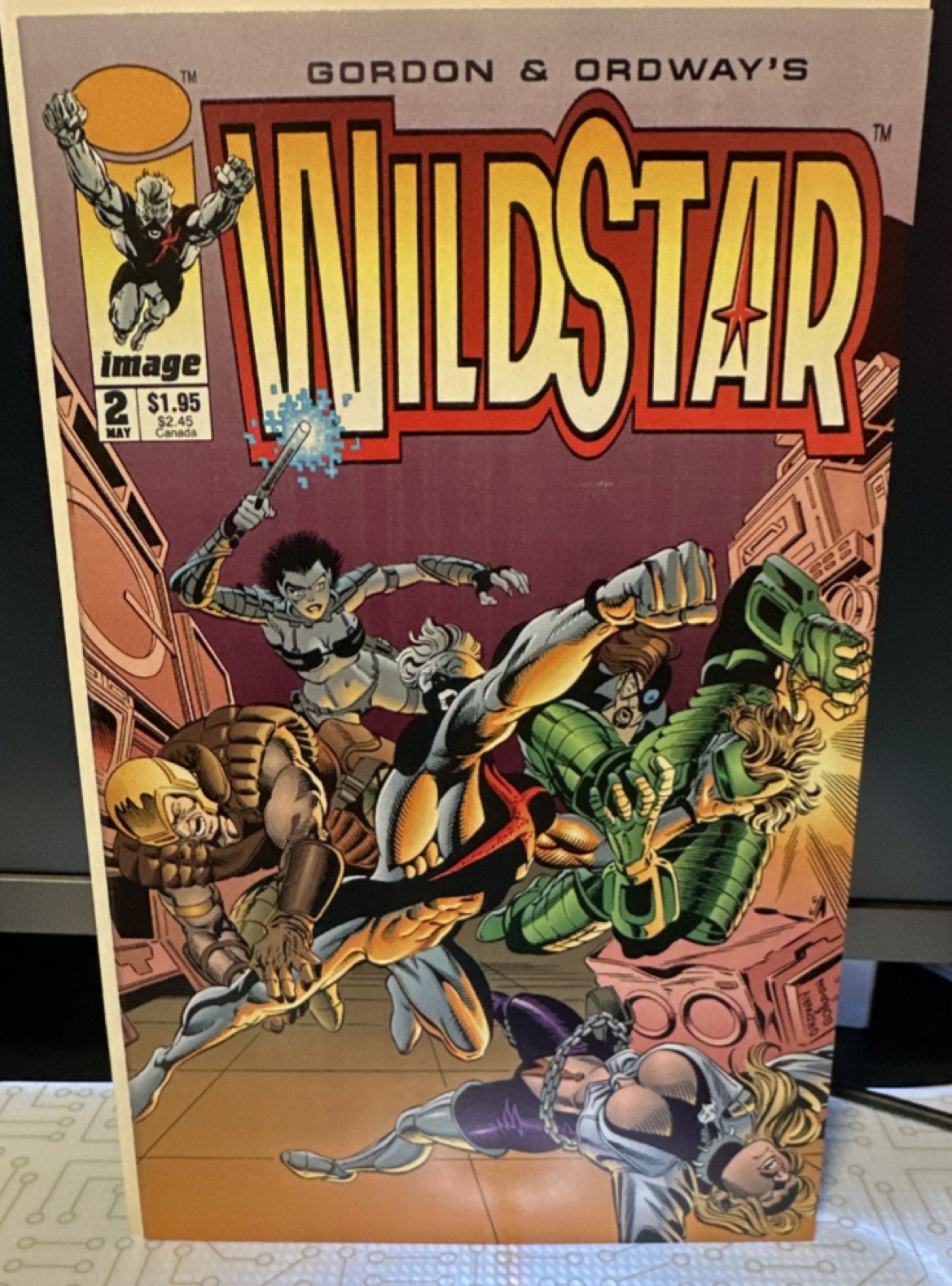 WildStar: Sky Zero #2 (1993) Image Comics 🔥 Gordon & Ordway 1st Print