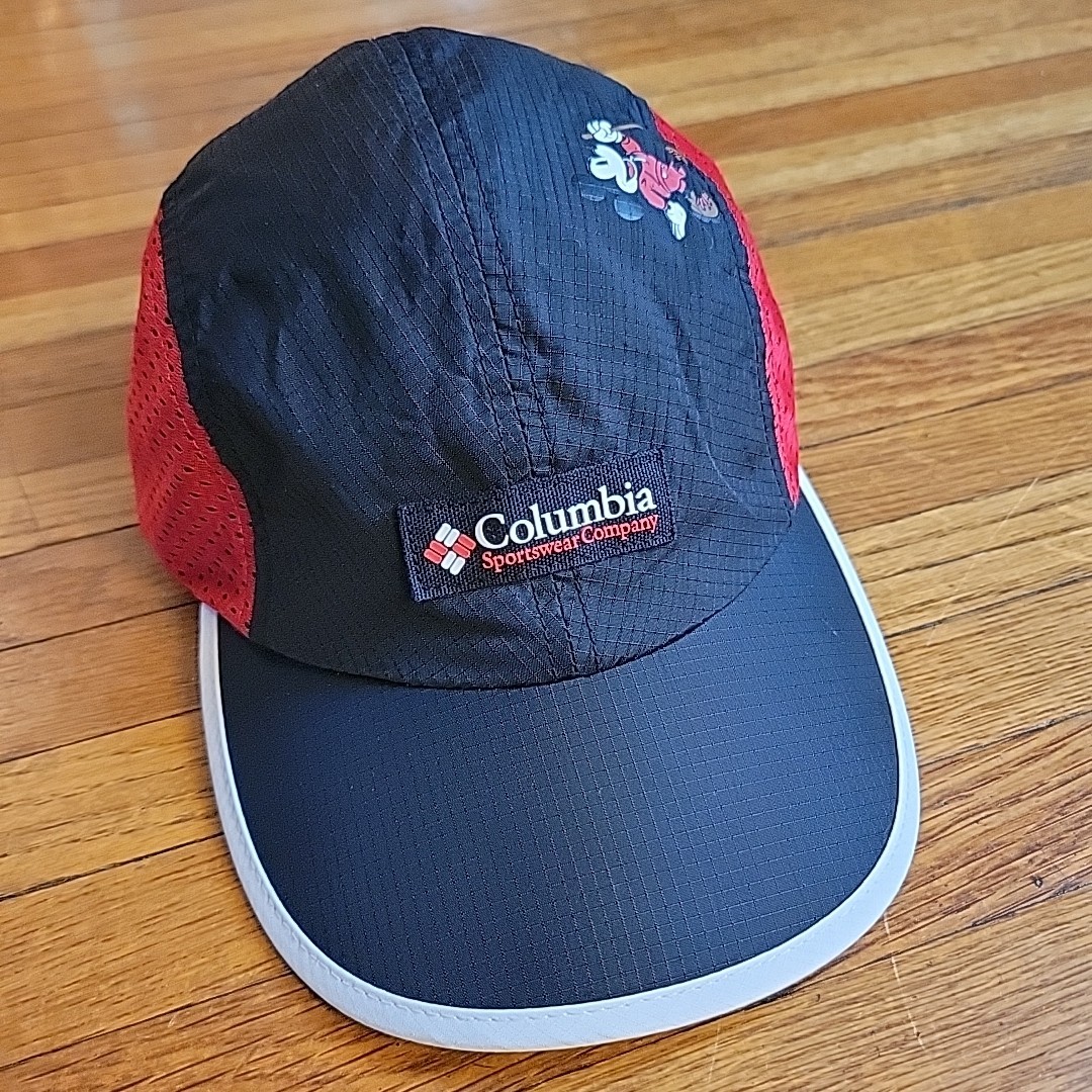 Columbia Mickey Mouse Disney Red Yellow Black One Size Fits All O/S Cap Hat