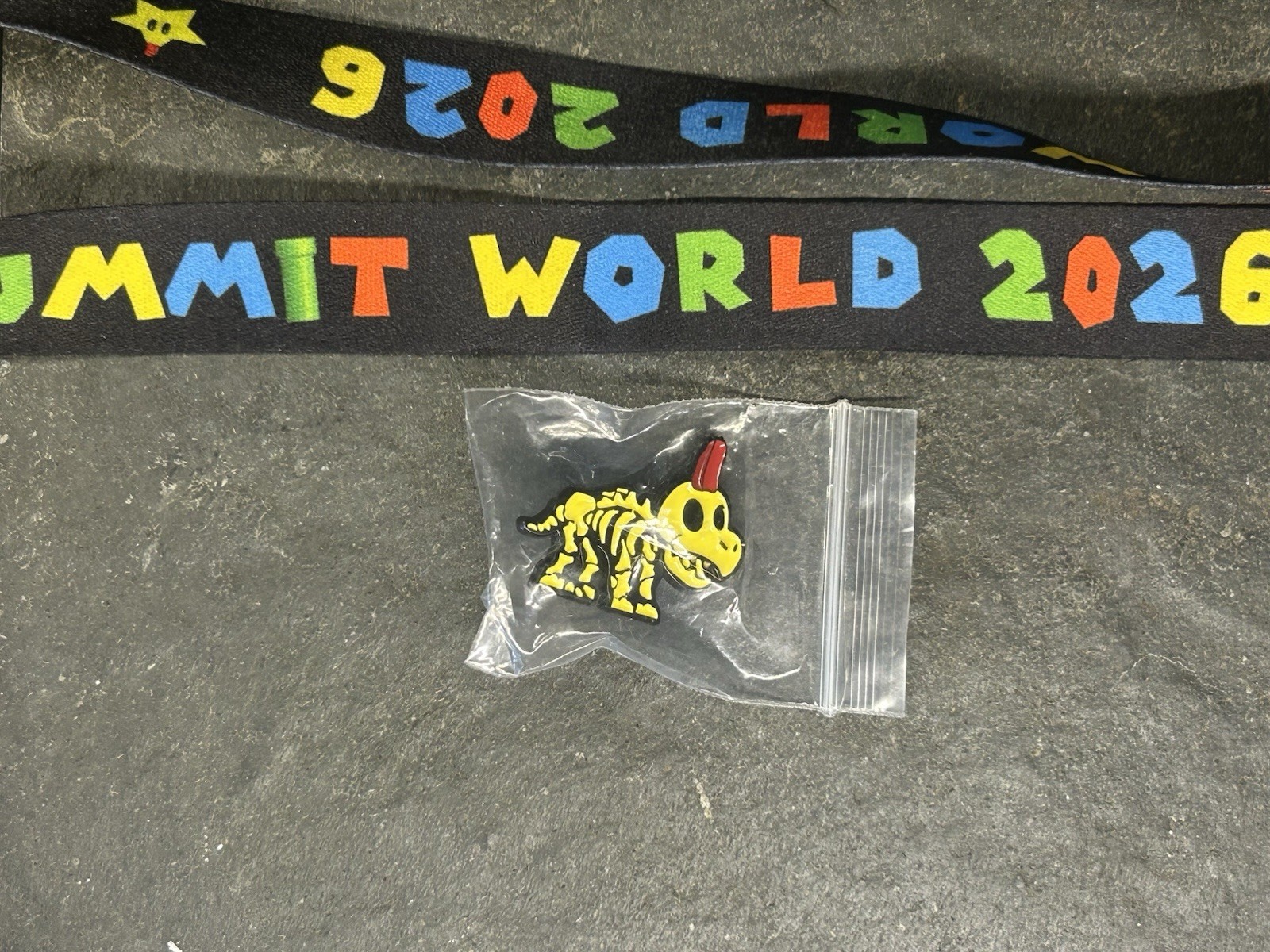 DAVE’S HOT CHICKEN X Super Mario 2026 Limited Edition Badge Lanyard And Pin!