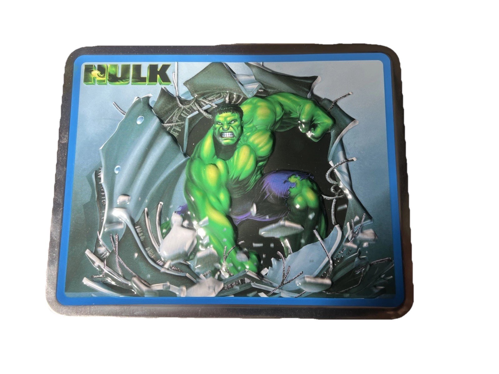 Hulk 2003 Movie The Tin box Company Lunch Box 7 5/8 x 6 x 2 3/4 inches