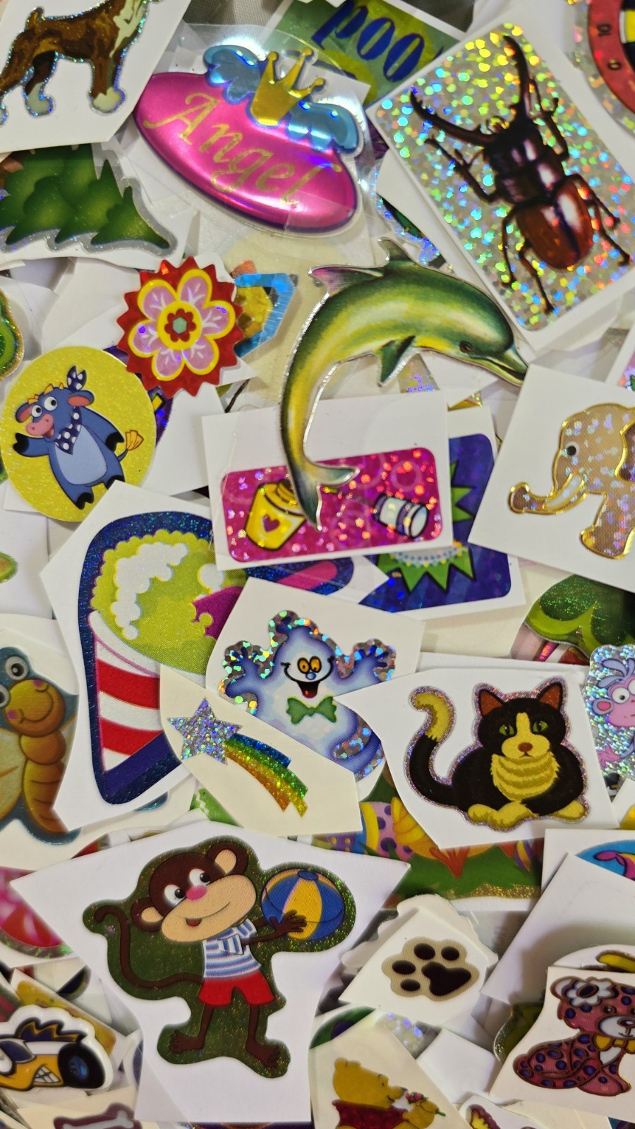 Vintage 90s 2000s Sticker Mystery GRAB BAG Lot-Free Shipping! Random Stickers🎉