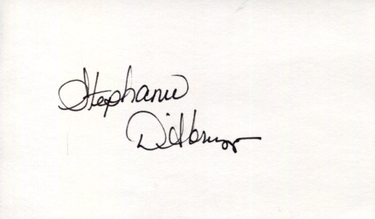 Stephanie D’Abruzzo Tony Award Nominee Avenue Q Sesame Street Signed Autograph