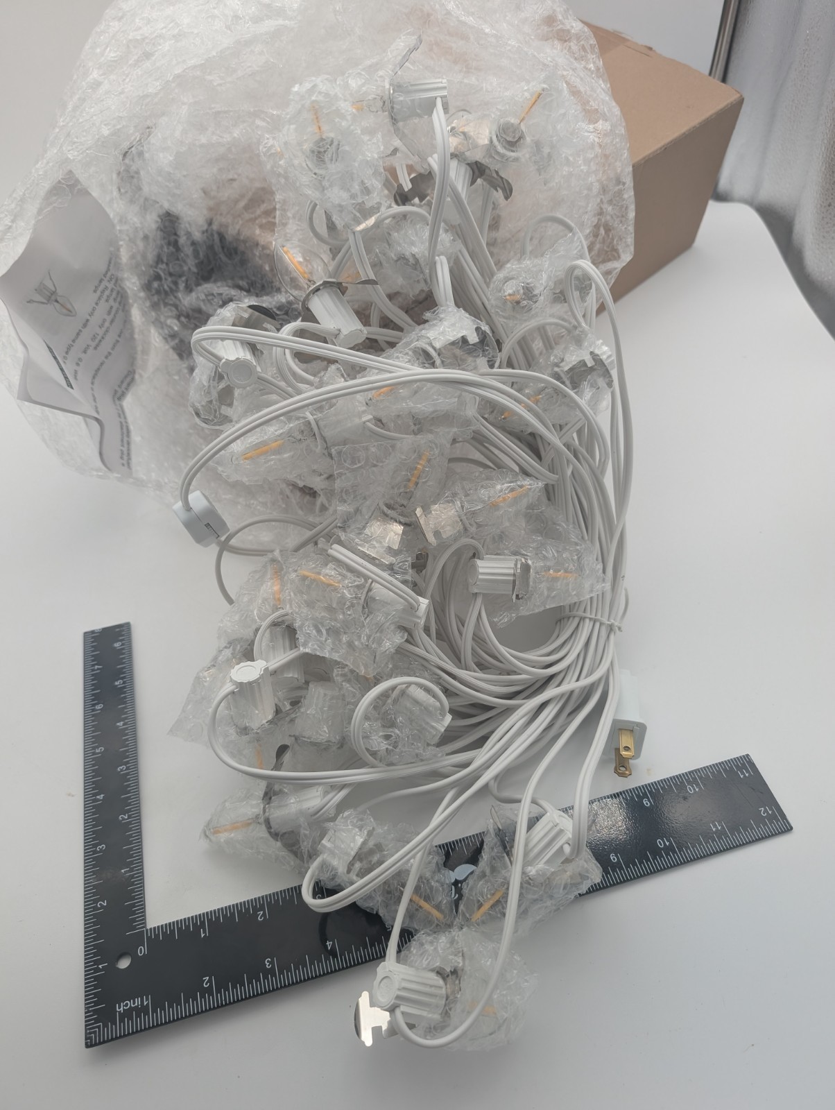 35 Socket Light Cord Set Dept 56 Lemax Christmas Village Comparable 1 String
