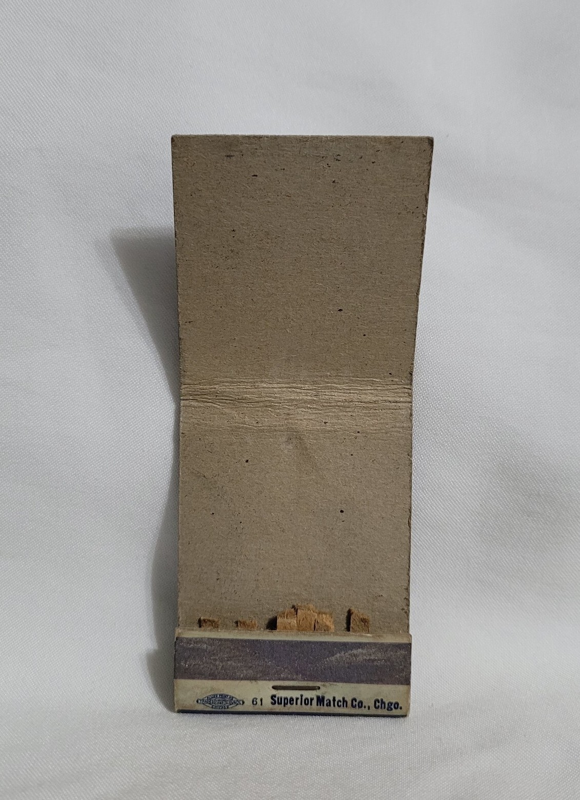 Vintage Matchbook Cover Edwards Seahorse Restaurant Bar Advertising