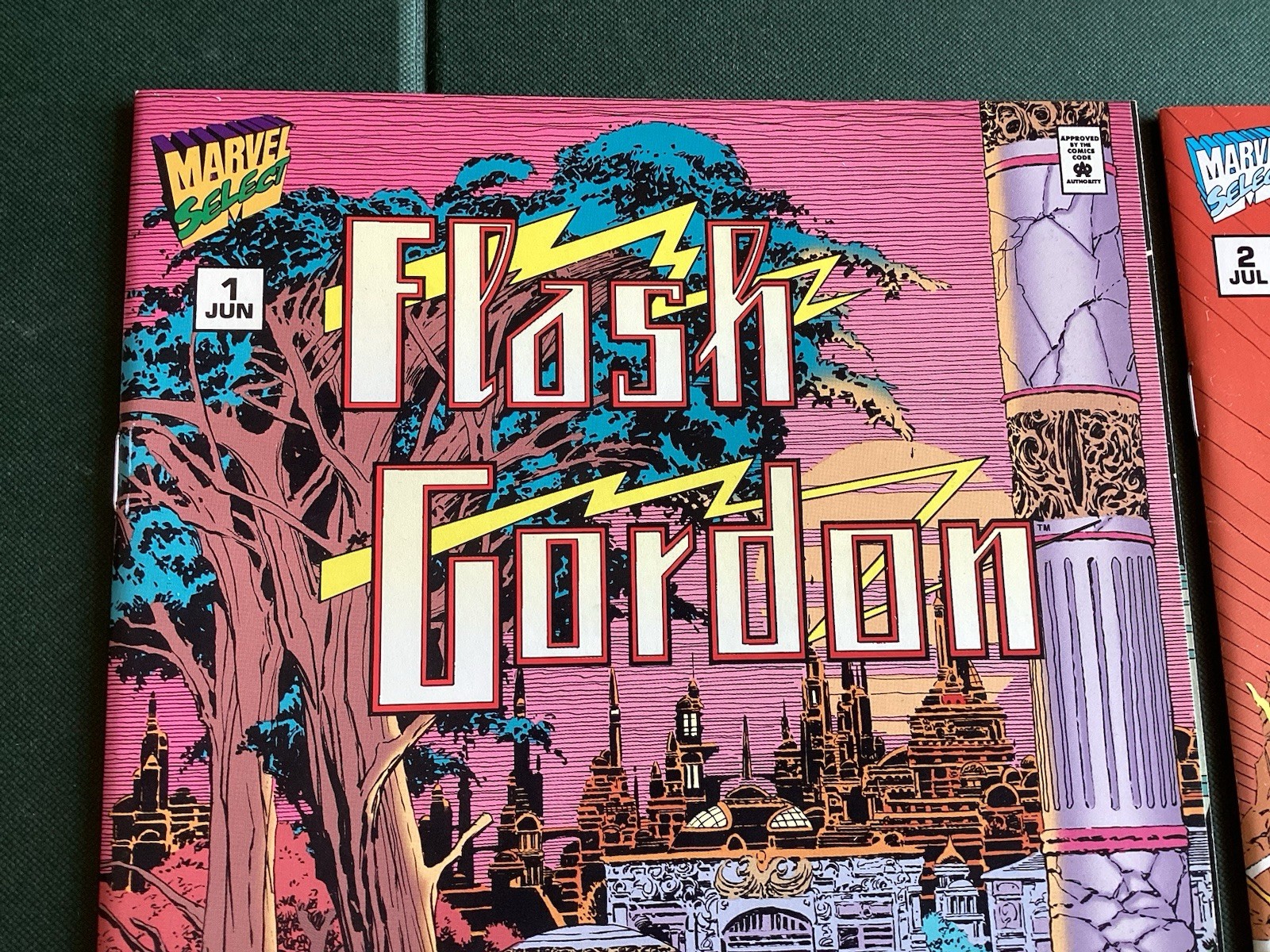 Flash Gordon #1-2 (Marvel Selects 1995) Complete Set! Al Williamson! Nice!