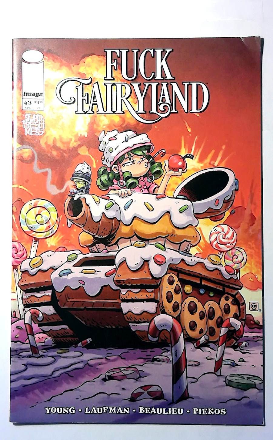 I Hate Fairyland #43 B 2025 Image Comics 7.5 VF- Var Gert Larry 1st Print Comic
